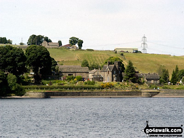 Walk sy108 Langsett Reservoir from Langsett Barn - Langsett Reservoir