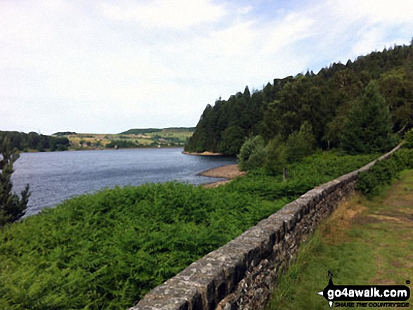 Walk sy108 Langsett Reservoir from Langsett Barn - Langsett Reservoir