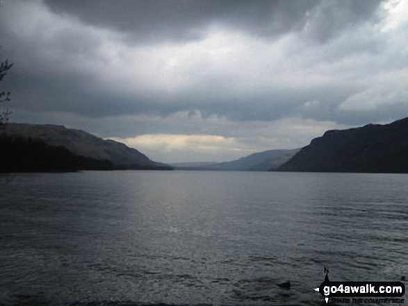 Walk c155 The Knott and Place Fell from Patterdale - Ullswater