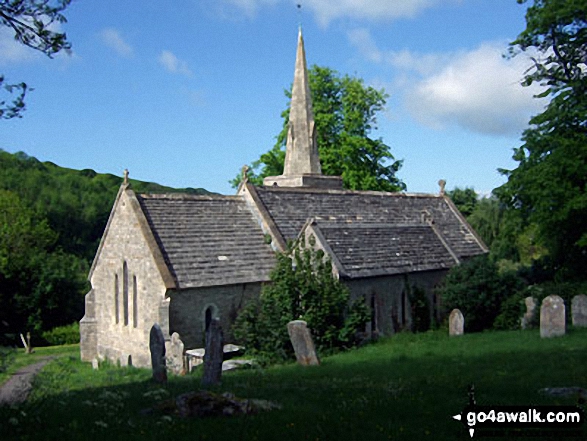 Walk do128 Littlebredy from Abbotsbury - Littlebredy church