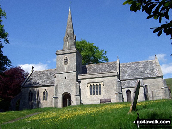 Walk do128 Littlebredy from Abbotsbury - Littlebredy Church