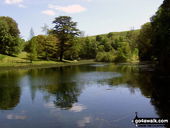 Walk do128 Littlebredy from Abbotsbury - Bridehead Lake, Littlebredy