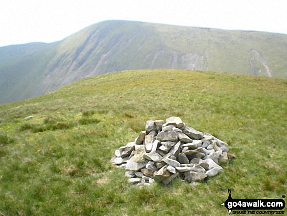 Walk c330 Yarlside, Randygill Top, The Calf and Calders from The Cross Keys - Kensgriff summit