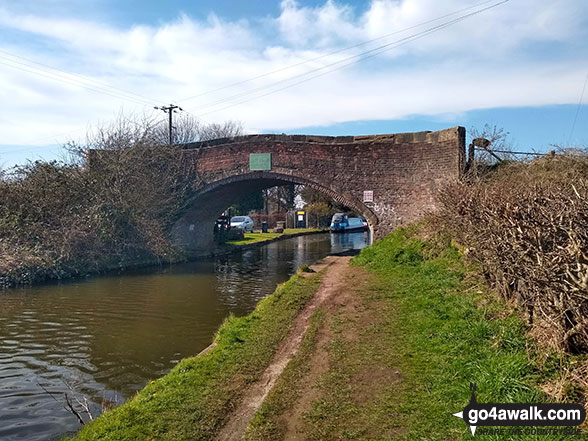 Walk ch102 Dunham Massey and The Bridgewater Canal from Lymm - Bridgewater Canal near Dunham Massey