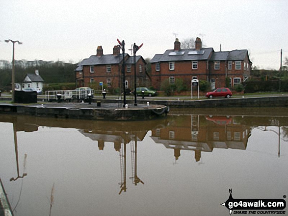 Walk ch118 Dutton Locks from Acton Bridge - Dutton Locks on the Weaver Navigation (River Weaver)