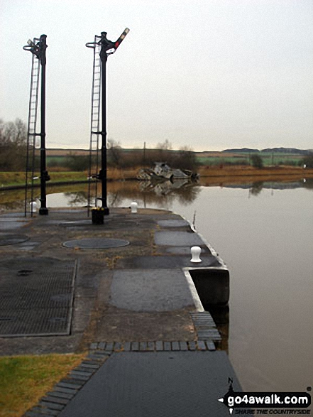 Shipwreck beyond Dutton Locks on the Weaver Navigation (River Weaver) 