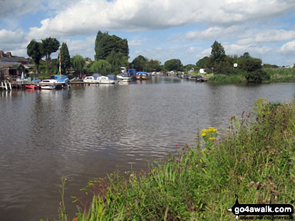 Walk ch139 The Weaver Navigation from Pickerings Lock - The Weaver Navigation