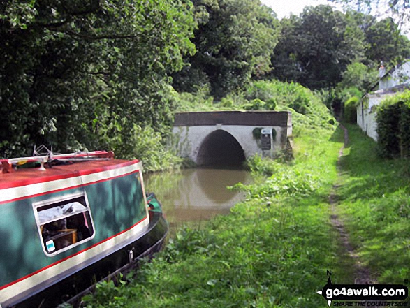 Walk ch181 The Trent and Mersey Canal from Little Leigh - The entrance to Saltersford Tunnel on The Trent and Mersey Canal, Barnton