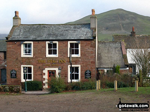 Walk c460 Knock and Great Rundale Beck from Dufton - The Stag Inn, Dufton