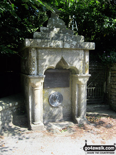 Walk ny190 Appleton-le-Moors from Hutton-le-Hole - St Cedd's Well, Lastingham