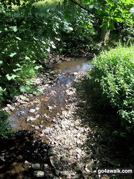 Walk ny139 Lastingham from Hutton-le-Hole - Ings Beck near Lastingham