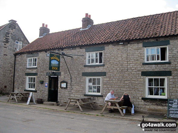 Walk ny190 Appleton-le-Moors from Hutton-le-Hole - The Moors Inn, Appleton-le-Moors