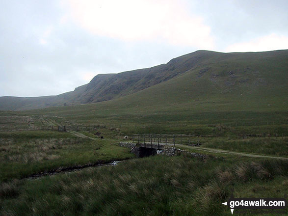 Walk c239 The Deepdale Round from nr Dockray - The Dodds from Mariel Bridge on The old Coach Road across Matterdale Common