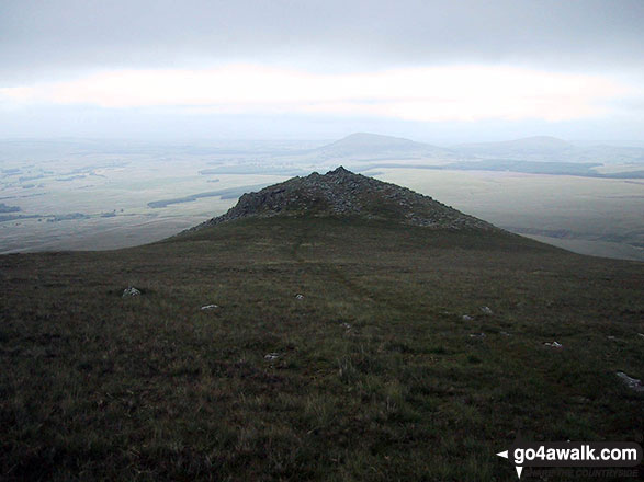 White Fell (Clough Head) from Clough Head