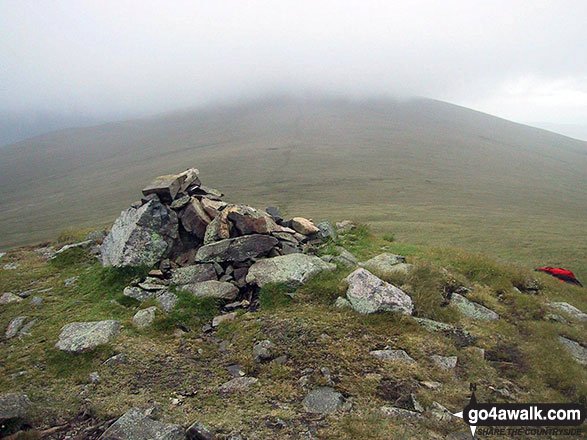 Walk c176 Clough Head and Great Dodd from Dockray - Calfhow Pike summit cairn