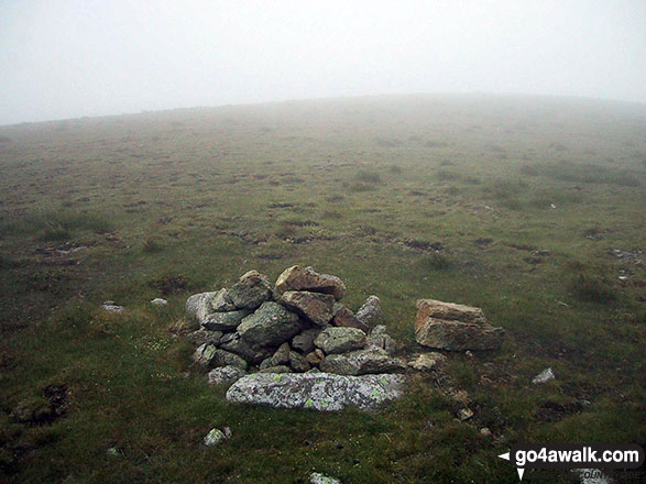 Walk c433 The St John's in the Vale Skyline from Legburthwaite - Cairn on Little Dodd (St John%s Common)