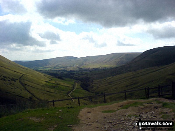 View from the top of Jacob's Ladder (Edale) 