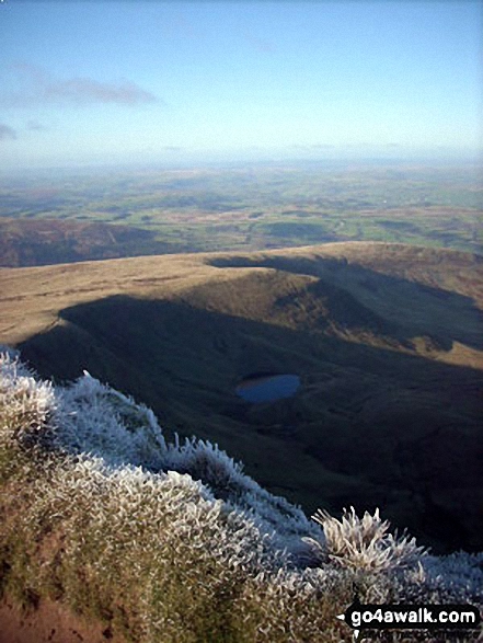 Llyn Cwm Llwch from Pen y Fan