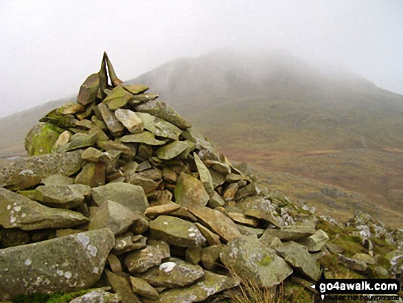 Walk Combe Head walking UK Mountains in The Southern Fells The Lake District National Park Cumbria, England