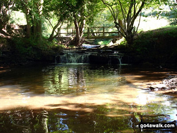 Hardwicke Brook on The Wye Valley Walk near Hay-on-Wye (Y Gelli Gandryll) 