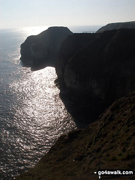 Walk ey100 Flamborough Head from South Landing - High Stacks, Flamborough Head