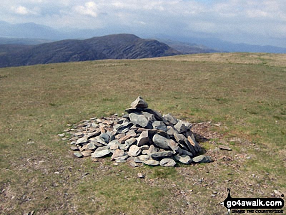 The summit of Y Llethr  in The RhinogsSnowdonia Photo: John Greaves