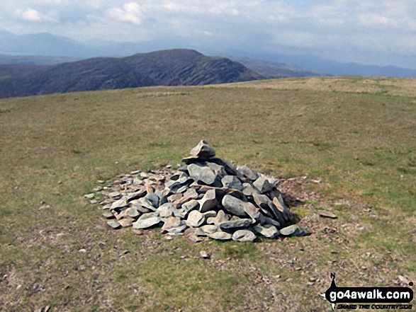 The summit of Y Llethr,  the highest point in The RhinogsSnowdonia Photo: John Greaves