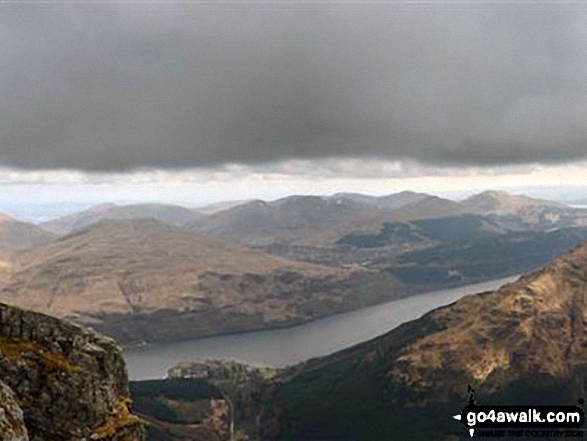 Loch Long from The Cobbler (Ben Arthur) Photo by Fred Bell