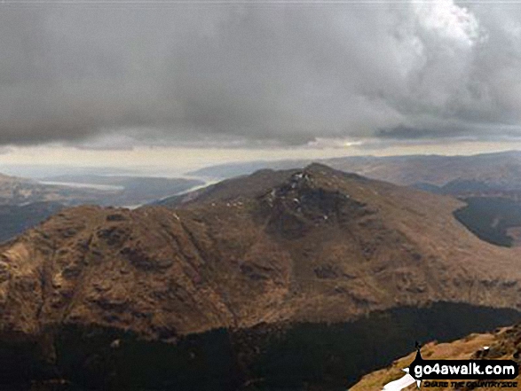 Walk ab136 The Cobbler (Ben Arthur) from Arrochar - The Brack from The Cobbler (Ben Arthur)