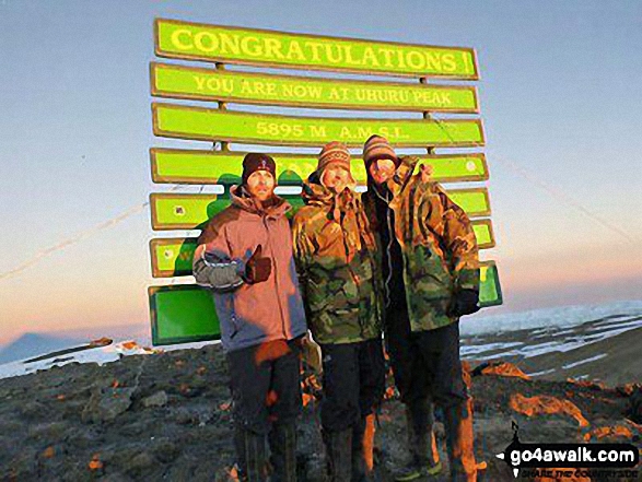 On the summit of Kilimanjaro We climbed Mount Kilimanjaro to raise awareness for the Bombay Teen Challenge!!