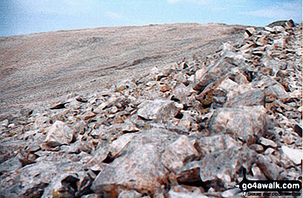 Walk h154 Ben Nevis and Carn Mor Dearg from The Nevis Range Mountain Gondola - Ben Nevis Summit