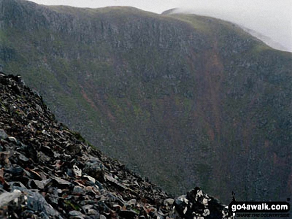 Walk h154 Ben Nevis and Carn Mor Dearg from The Nevis Range Mountain Gondola - Views from the Ben Nevis Tourist Path