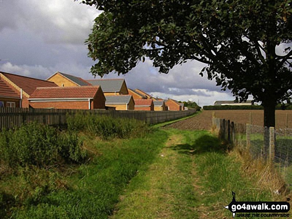 Public Footpath number 3, which runs from Fen Road to Walcott Road, Billinghay 