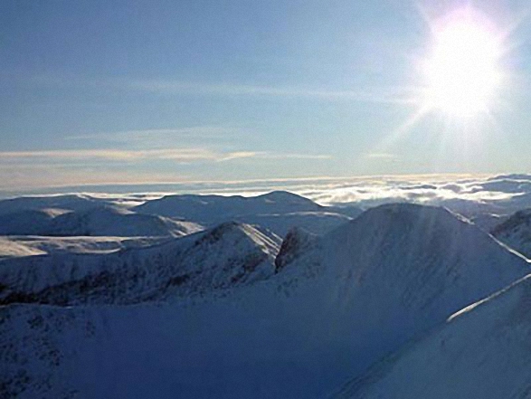 Walk Foinaven (Ganu Mor) walking UK Mountains in Assynt and The Far North  Highland, Scotland