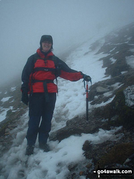 Walk ab121 Ben Vorlich (Arrochar Alps) from Inveruglas - On Ben Vorlich