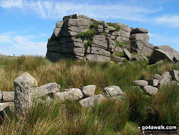 South Hessary Tor summit 