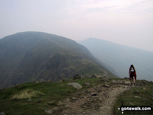 Walk c222 Swirl How and Wetherlam from Coniston - Brim Fell from Swirl How