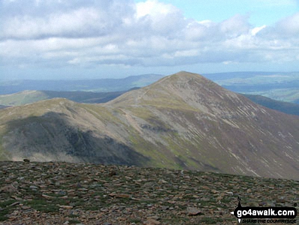 Walk Crag Hill (Eel Crag) walking UK Mountains in The North Western Fells The Lake District National Park Cumbria, England