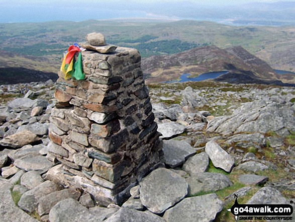 Walk Rhinog Fawr walking UK Mountains in The Rhinogs Area Snowdonia National Park Gwynedd, Wales