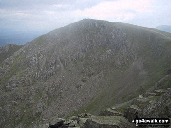 Walk c179 The Seathwaite Round from Seathwaite, Duddon Valley - Swirl How from Great Carrs