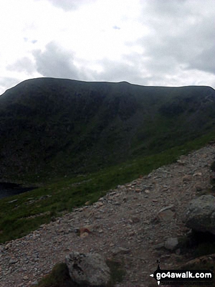 Helvellyn from above Red Tarn (Helvellyn)