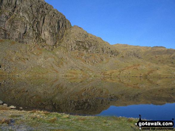 Pavey Ark and Stickle Tarn, The Langdale Pikes