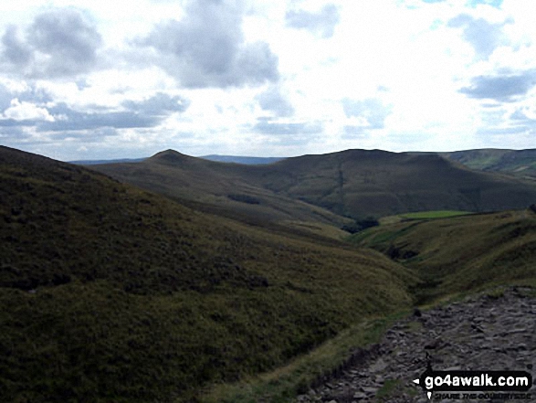 South Head and Mount Famine from near Edale Cross 