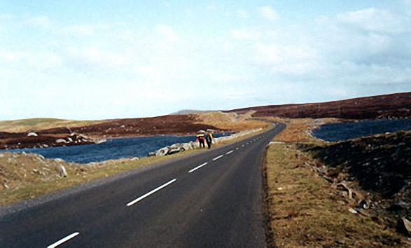 The Road on South Uist 