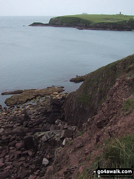 Walk pe109 St Non's Bay from St David's - The Pembrokeshire Coast Path