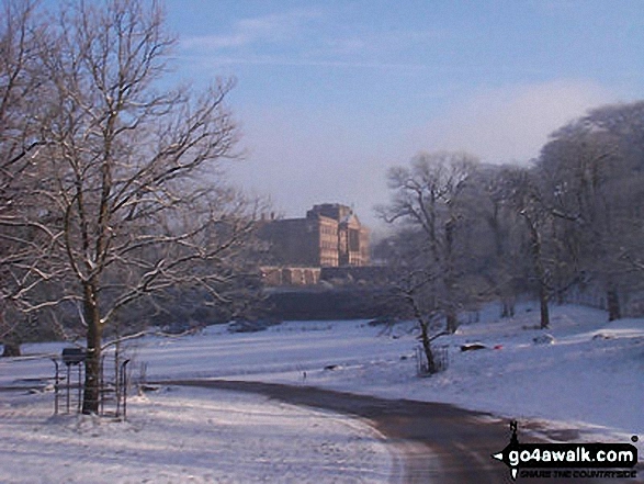 Lyme Park in Winter