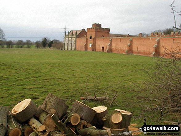 Walk sh157 Sundorme from Upper Astley - Sundorne Castle Farm