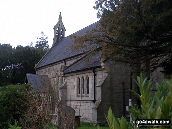 Walk sh112 Haughmond Abbey from Uffington - Uffington Church