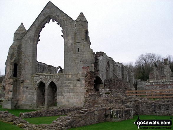 Walk sh112 Haughmond Abbey from Uffington - Haughmond Abbey