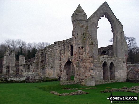 Walk sh112 Haughmond Abbey from Uffington - Haughmond Abbey